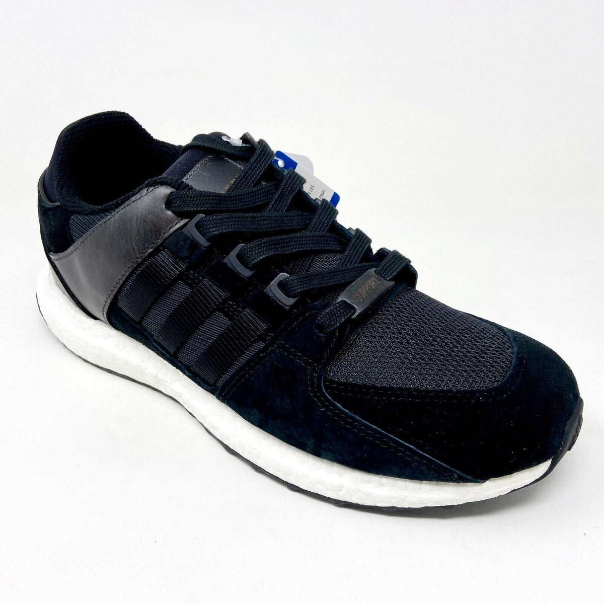 Adidas Originals EQT Support Ultra Milled Leather Black Mens Running Shoe BA7475 s-l1200.jpg main image 3