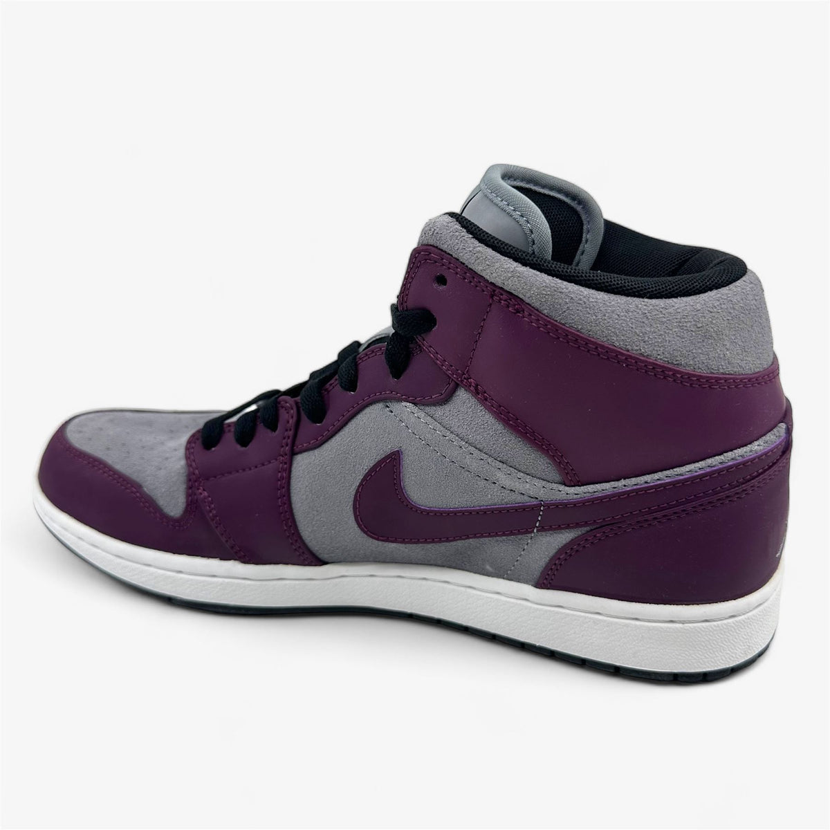 Jordan Air Jordan 1 Phat Bordeaux Stealth Black White Mens Size 10.5 Sneaker Jordan 1 Phat  main image 2