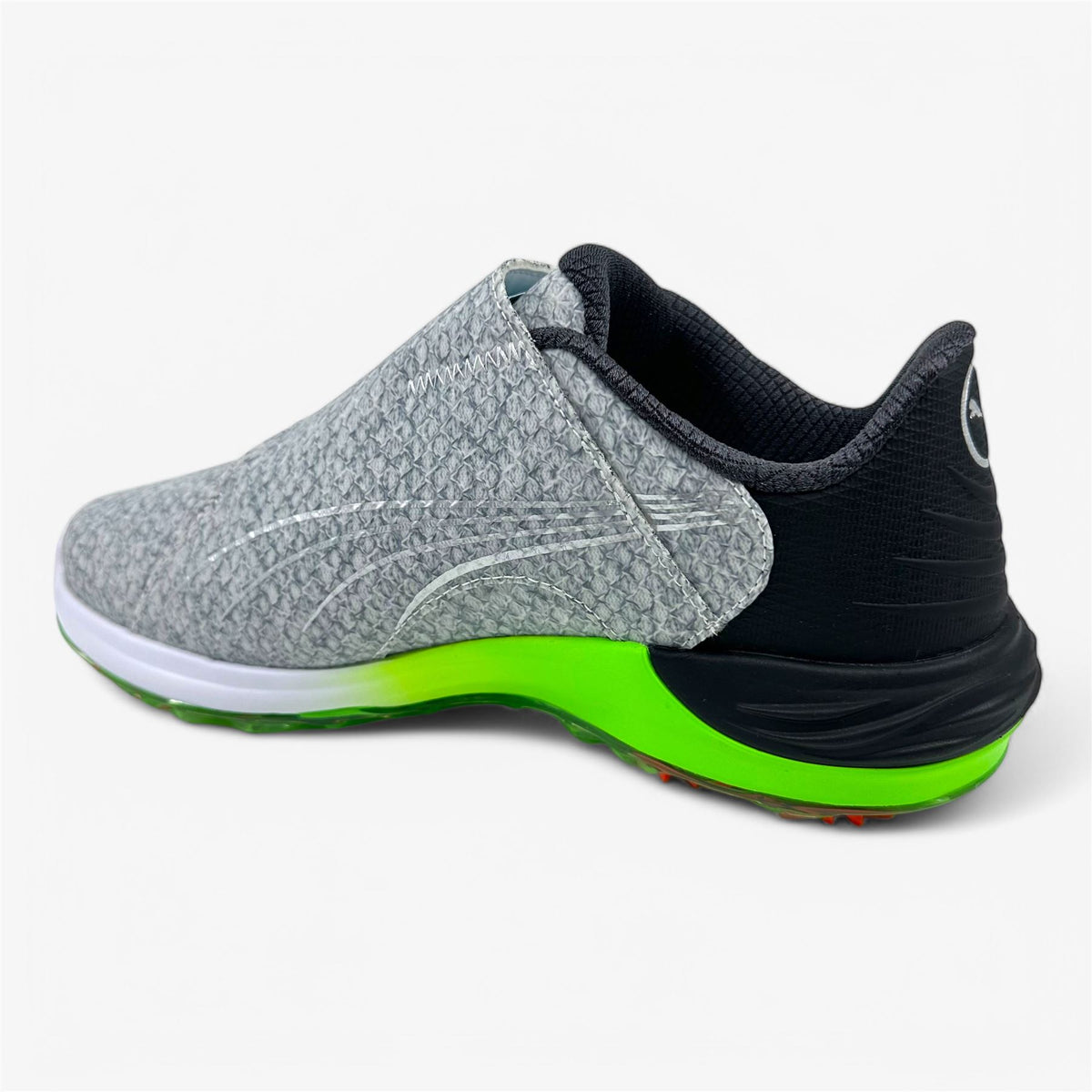 PUMA Phantomcat Nitro Disc White Black Fluro Green Mens 