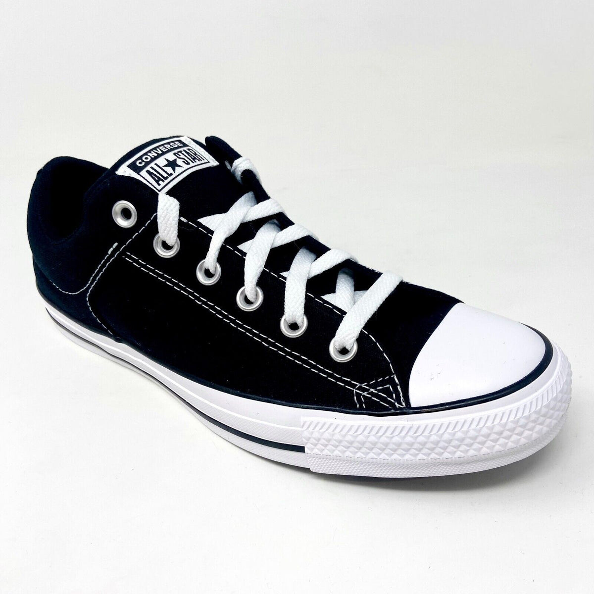 Converse Chuck Taylor All Star High Street Ox Black White Mens Shoes A ...