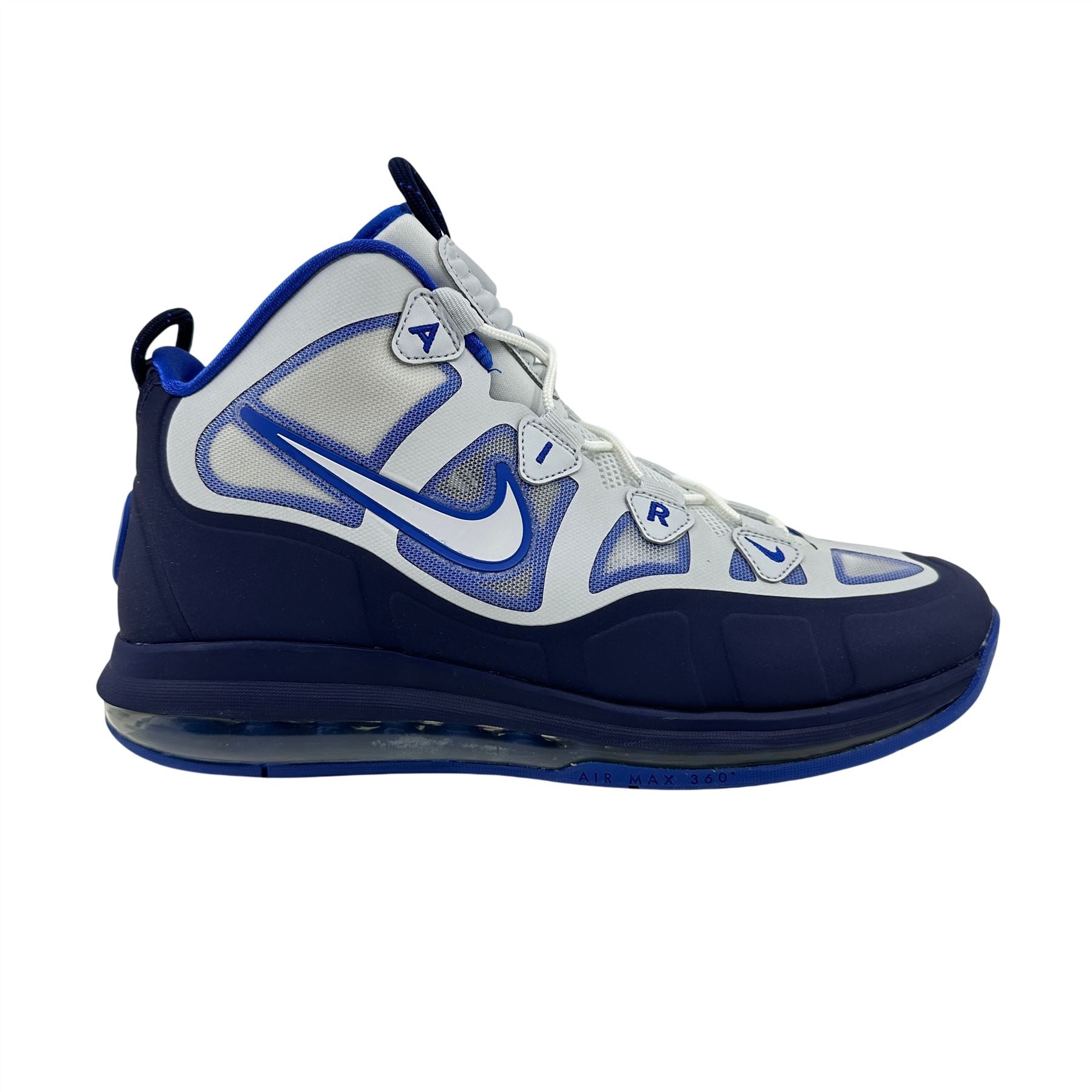 Nike Air Max Uptempto Fuse 360 Purple Platinum Blue Mens Athletic Sneaker Nike Air Max Uptempto Fuse 360 Purple Platinum Blue Mens  main image 3